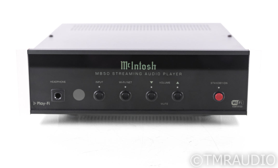 McIntosh MB50 Wireless Network Streamer; MB-50; Remote