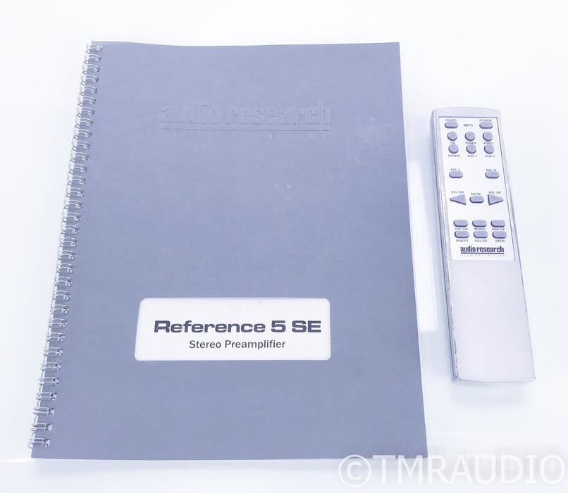 Audio Research Reference 5SE Stereo Tube Preamplifier