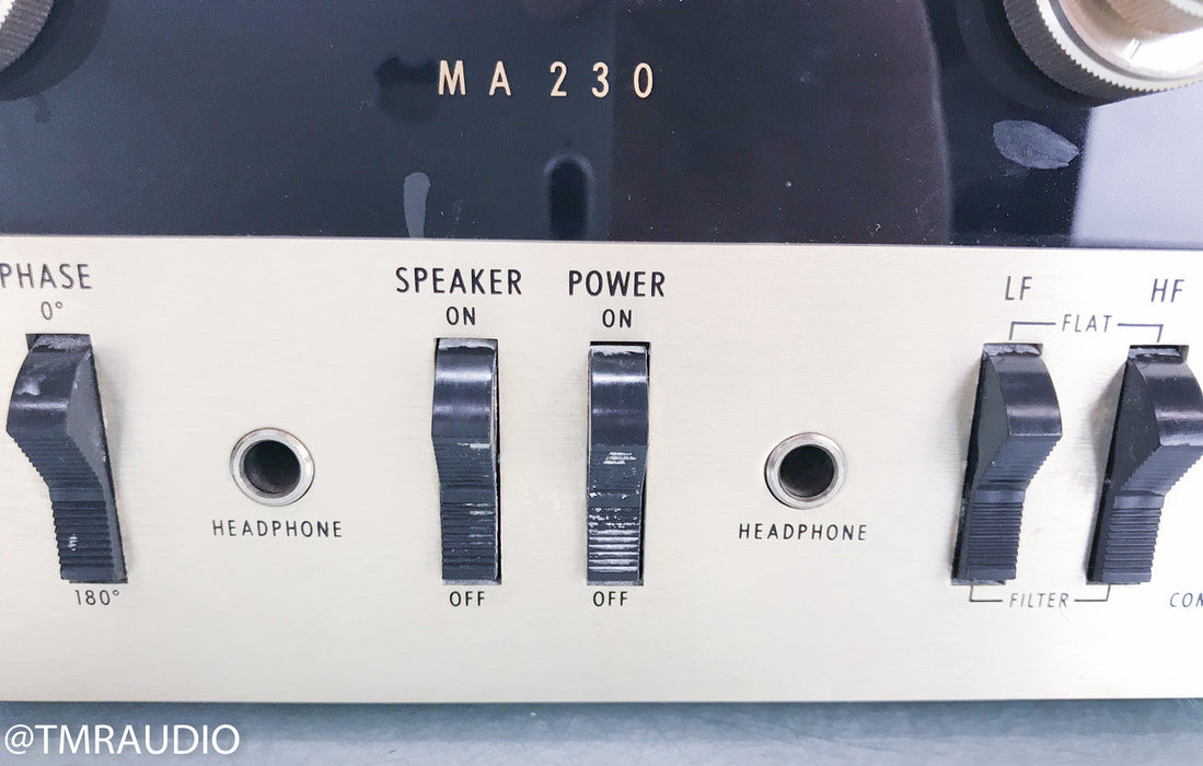 McIntosh MA230 Vintage Stereo Tube Power Amplifier