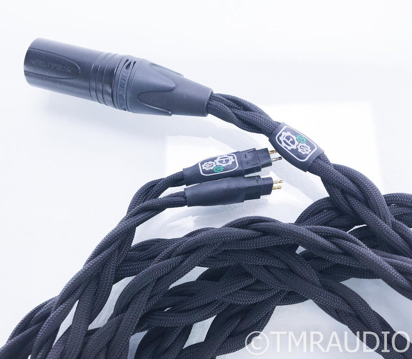 Forza Audio Works Noir HPC Sennheiser Headphone Cable; 3m Balanced 4-Pin XLR