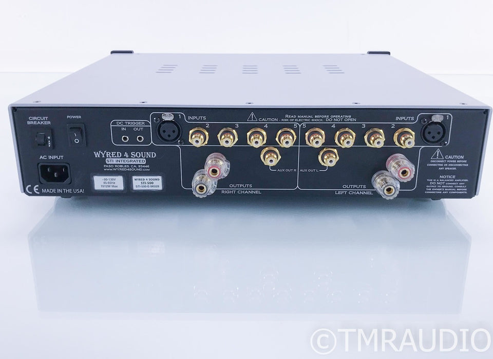 Wyred4Sound STI-500 Stereo Integrated Amplifier; STI500; Remote