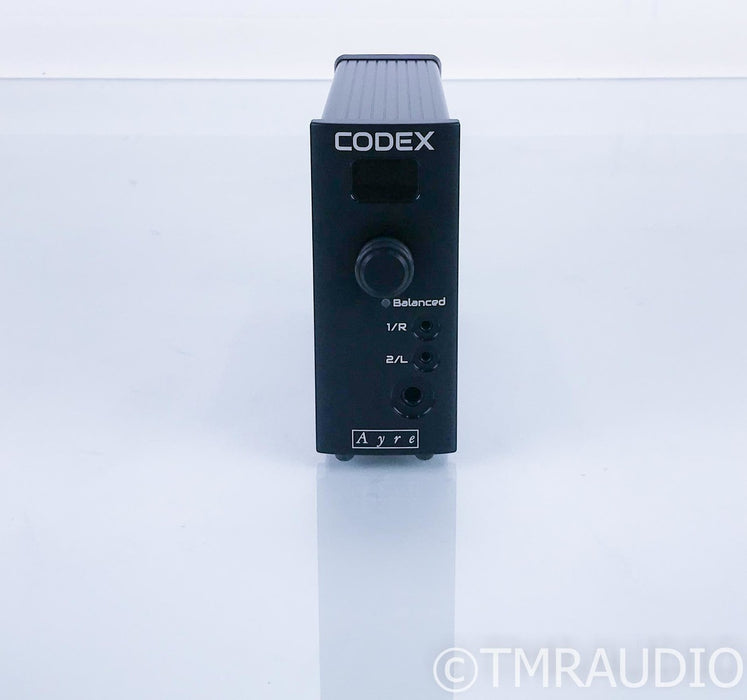 Ayre Codex DAC / Headphone Amplifier; USB D/A Converter