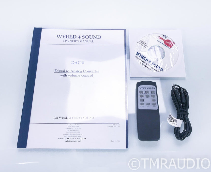 Wyred4Sound DAC-2 DAC; D/A Converter; Remote