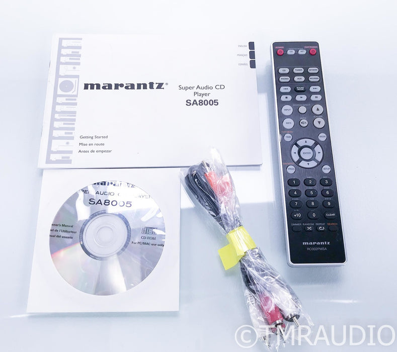 Marantz SA8005 SACD / CD Player; Remote