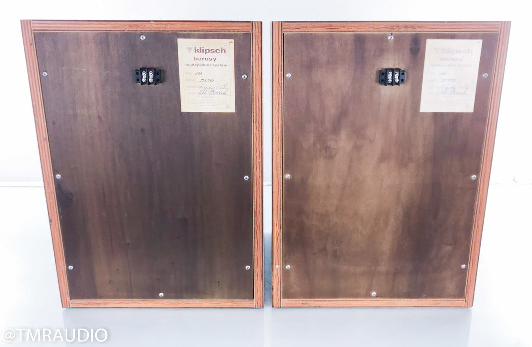 Klipsch Heresy Vintage Floorstanding Speakers