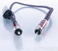 AudioQuest Colorado RCA Cables; 1m Pair Interconnects; 72v DBS