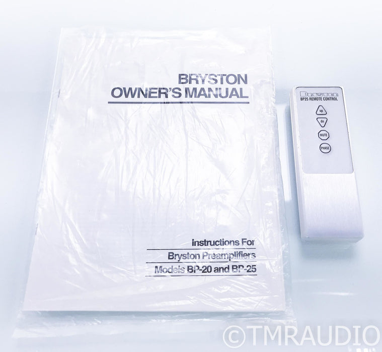 Bryston BP25 Stereo Preamplifier; BP-25