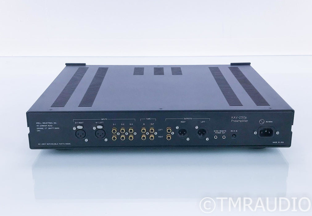 Krell KAV-250p Stereo Preamplifier; KAV250p; Remote