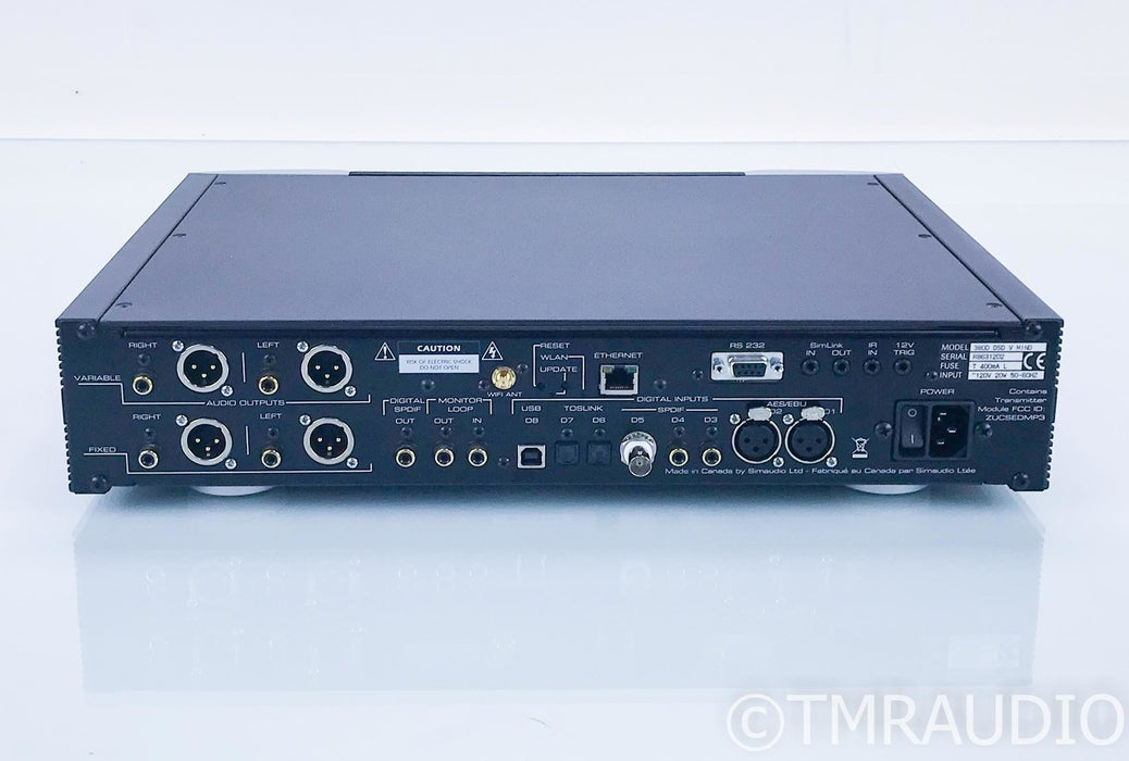 SimAudio Moon 380D DAC; D/A Converter; Network; Wifi