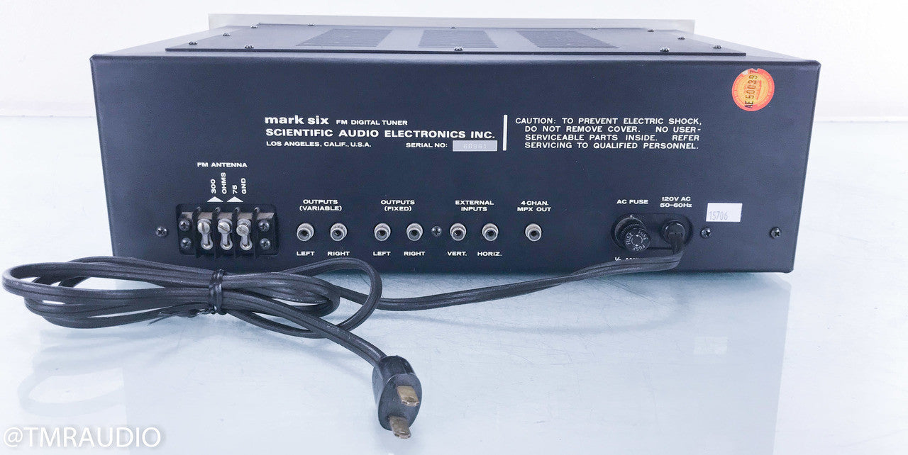 SAE Mark Six Vintage FM Digital Tuner