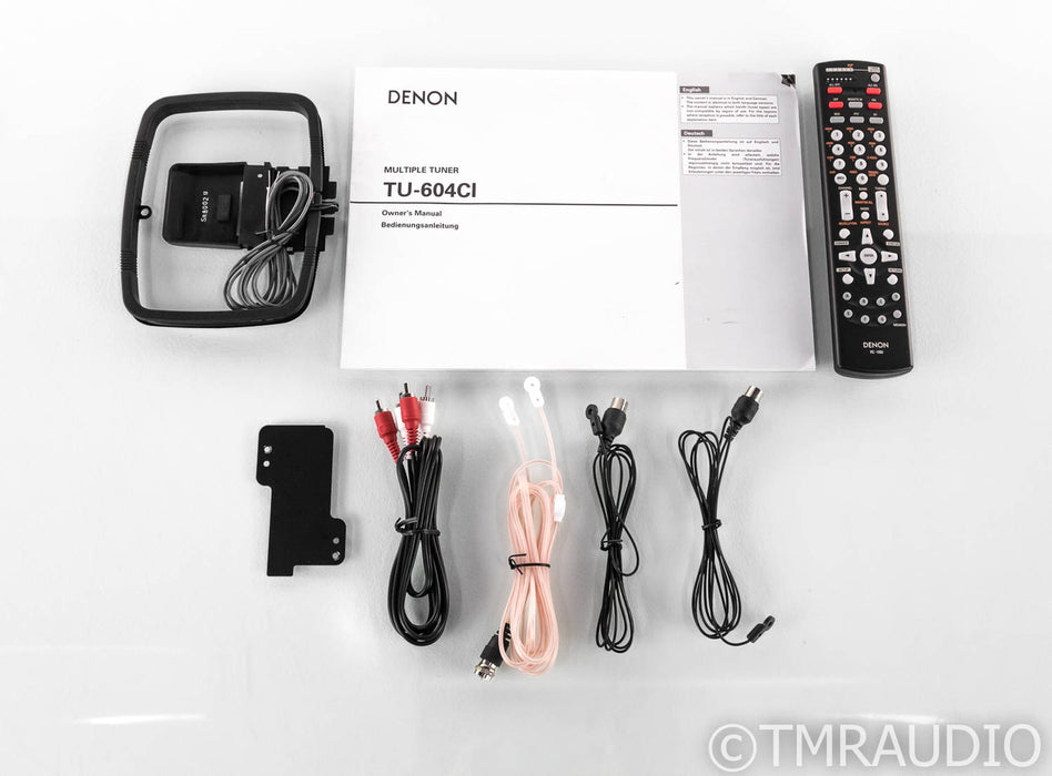 Denon TU-604CI AM / FM Digital Multi-Tuner; HD Tuner; TU604CI