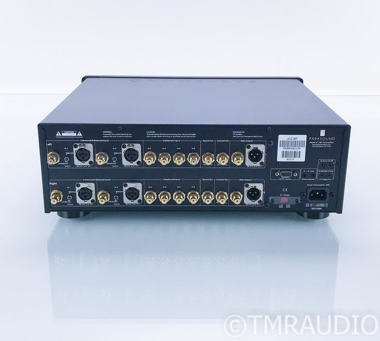 Parasound Halo JC 2 BP Stereo Preamplifier; JC2BP; Remote