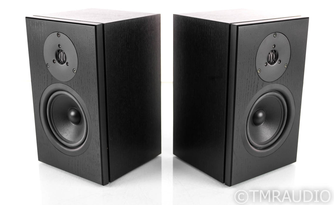 Linn Tukan Bookshelf Speakers; Black Pair
