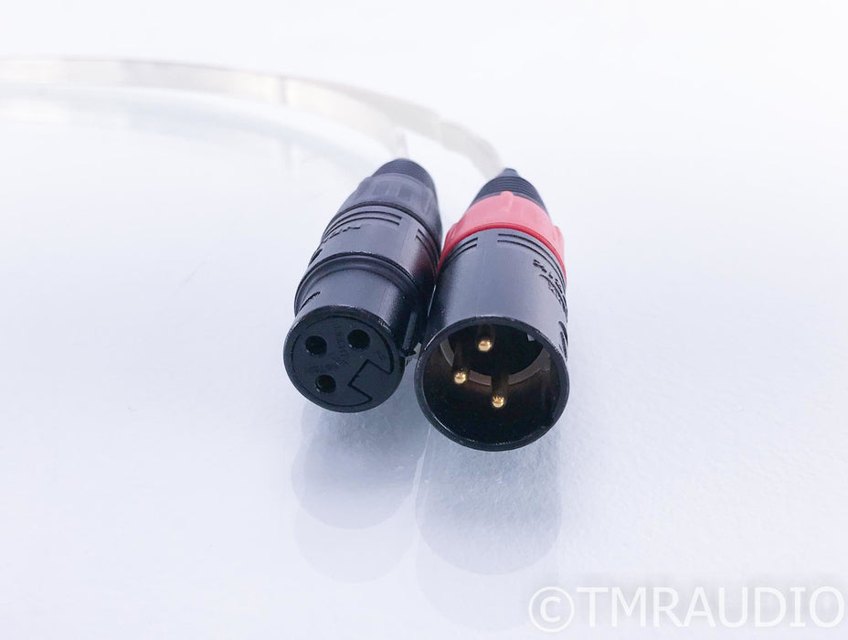 Alpha Core Goertz Sapphire XLR Cables; 1m Pair Balanced Interconnects