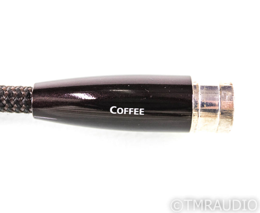 AudioQuest Coffee XLR Digital Cable; Single .75m AES/EBU Interconnect; 72v DBS