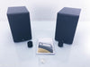 B&W 686 Bookshelf Speakers; Black Ash Pair