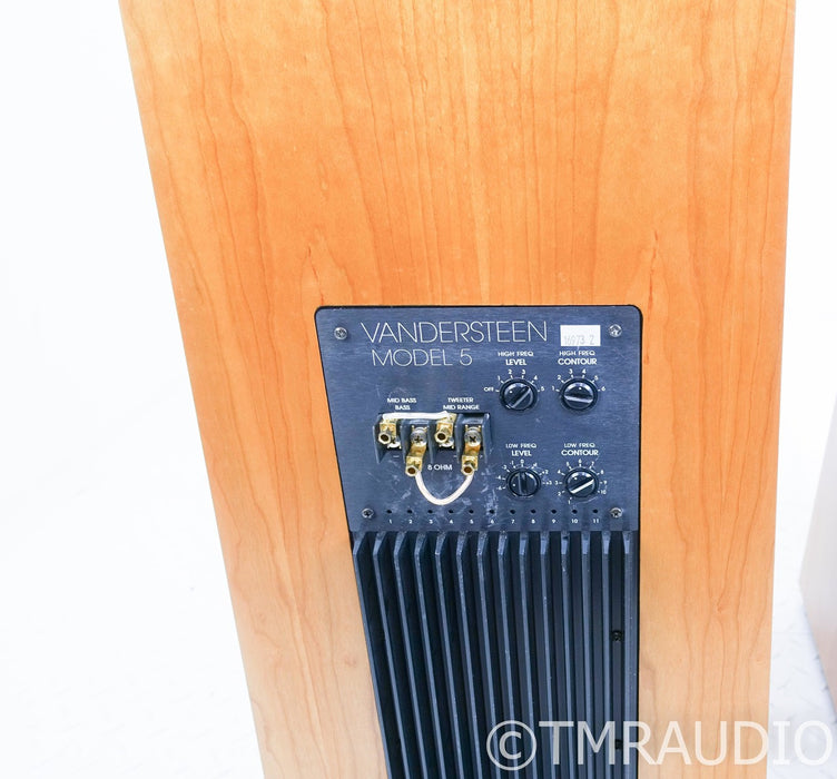Vandersteen Model 5 Floorstanding Speakers w/ Active Bass