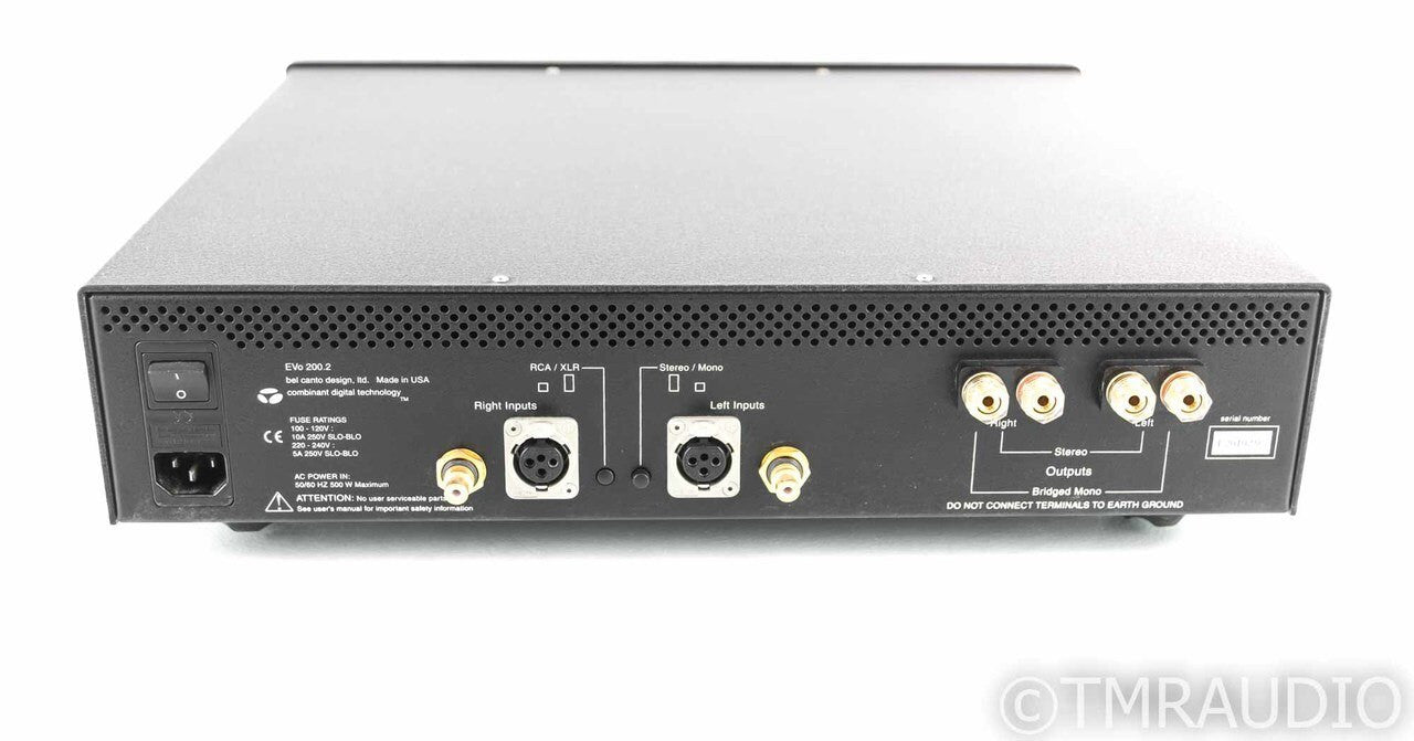 Bel Canto Evo 200.2 Stereo Power Amplifier