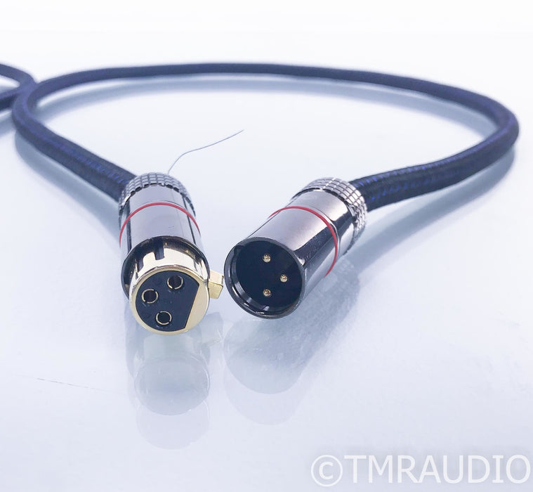 Clarus Aqua XLR Cables; 1m Pair Balanced Interconnects