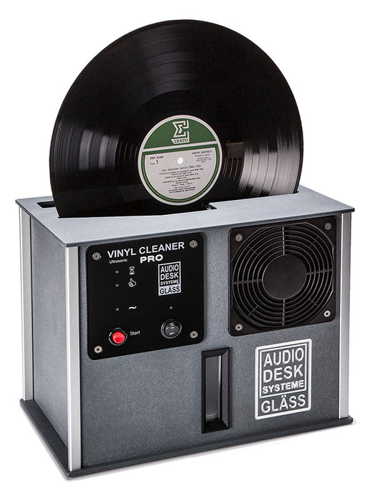 Audio Desk Systeme Glass Vinyl Cleaner Pro Record Cleaner; Grey (New)