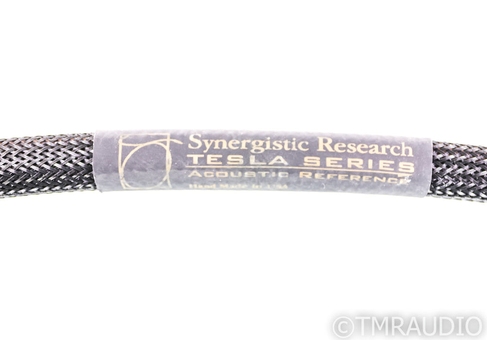 Synergistic Research Tesla Acoustic Reference Speaker Cables; 12ft Pair; Spades