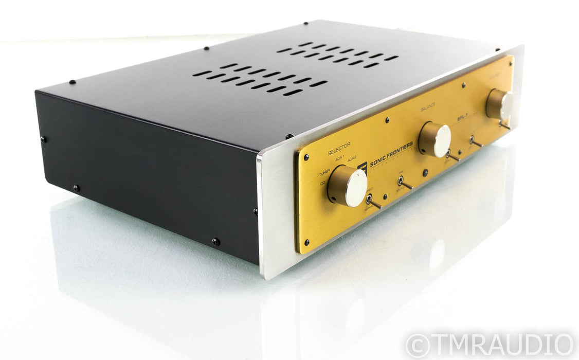 Sonic Frontiers SFL-1 Stereo Tube Preamplifier; SFL1; Recapped; Upgrades