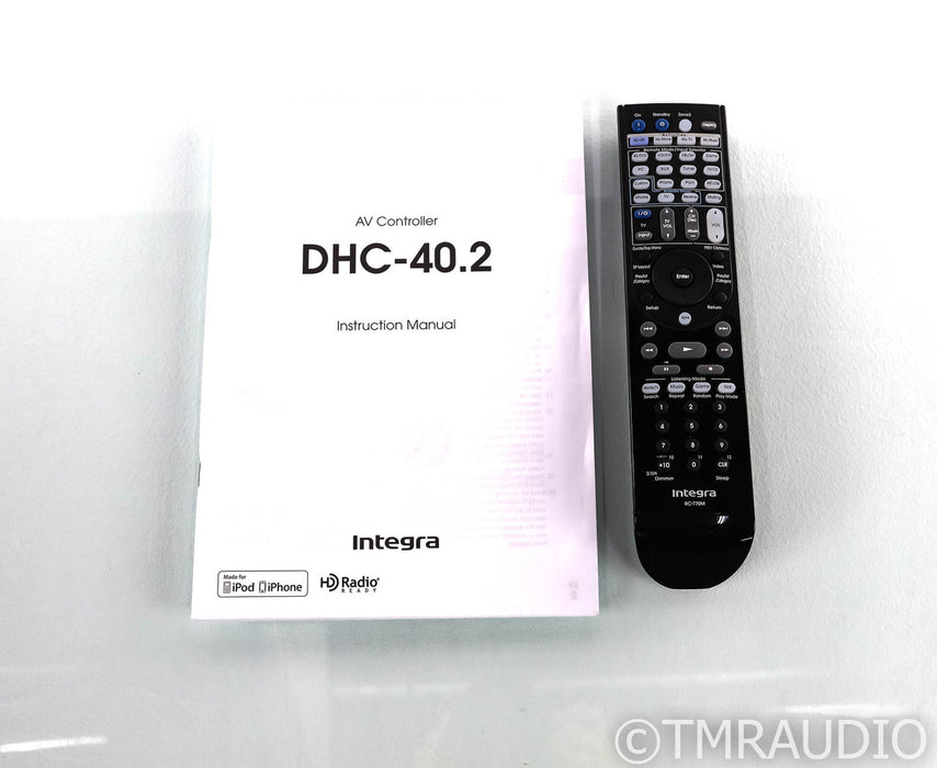 Integra DHC-40.2 7.2 Channel Home Theater Processor; DHC40.2; DTS-HD; Remote