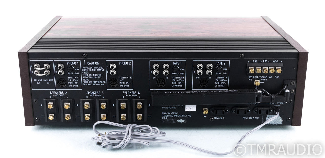 Tandberg TR2075 Vintage AM / FM Stereo Receiver; TR-2075