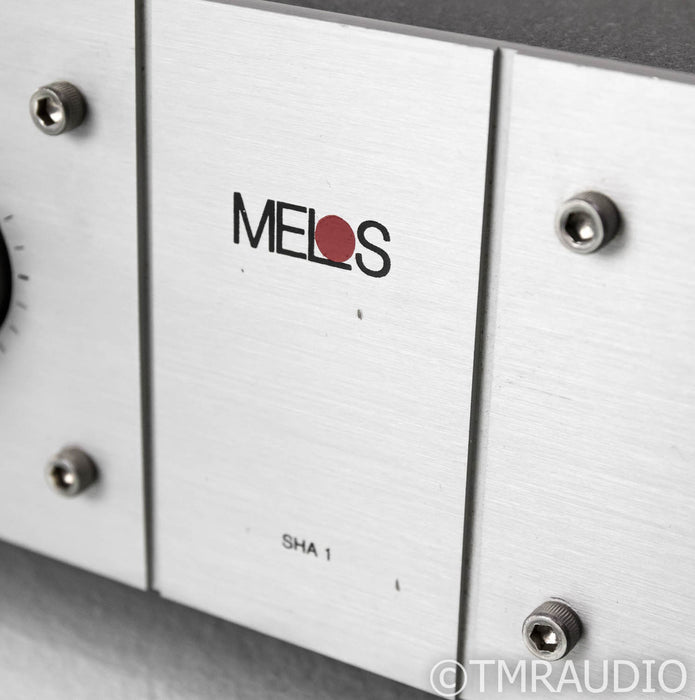 Melos Audio SHA-1 Stereo Tube Headphone Amplifier; SHA1; Upgrades