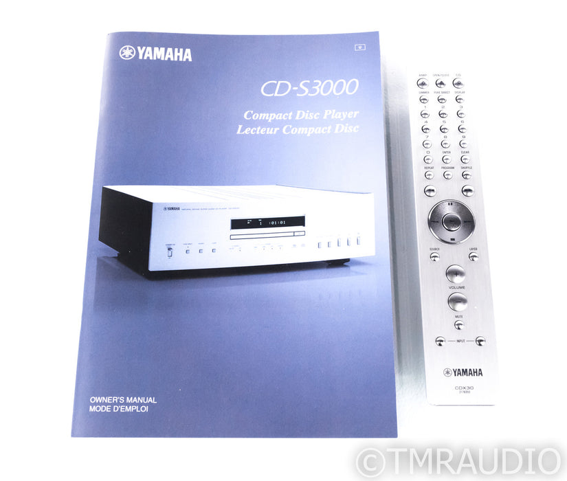 Yamaha CD-S3000 SACD / CD Player; CDS3000; Remote
