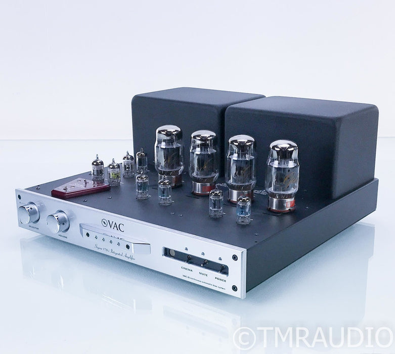 VAC Sigma 170i iQ Stereo Tube Integrated Amplifier; MM / MC Phono; Remote
