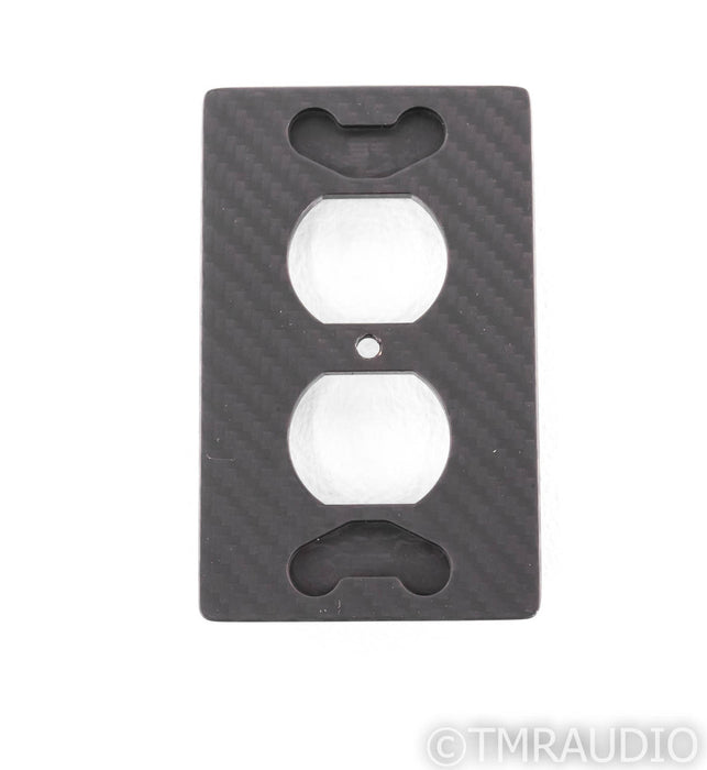Furutech 105.1 NCF Neo Damper Outlet Cover; Carbon-Fiber