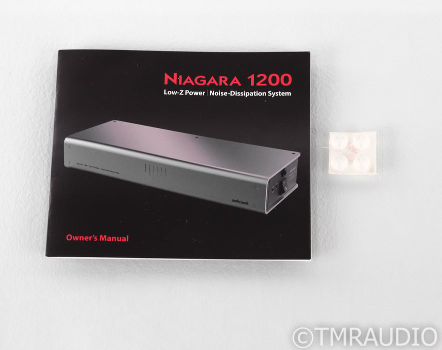 AudioQuest Niagara 1200 AC Power Line Conditioner; Open Box w/ Warranty
