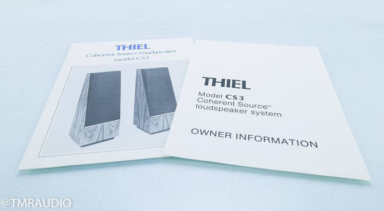 Thiel CS3 Floorstanding Speakers