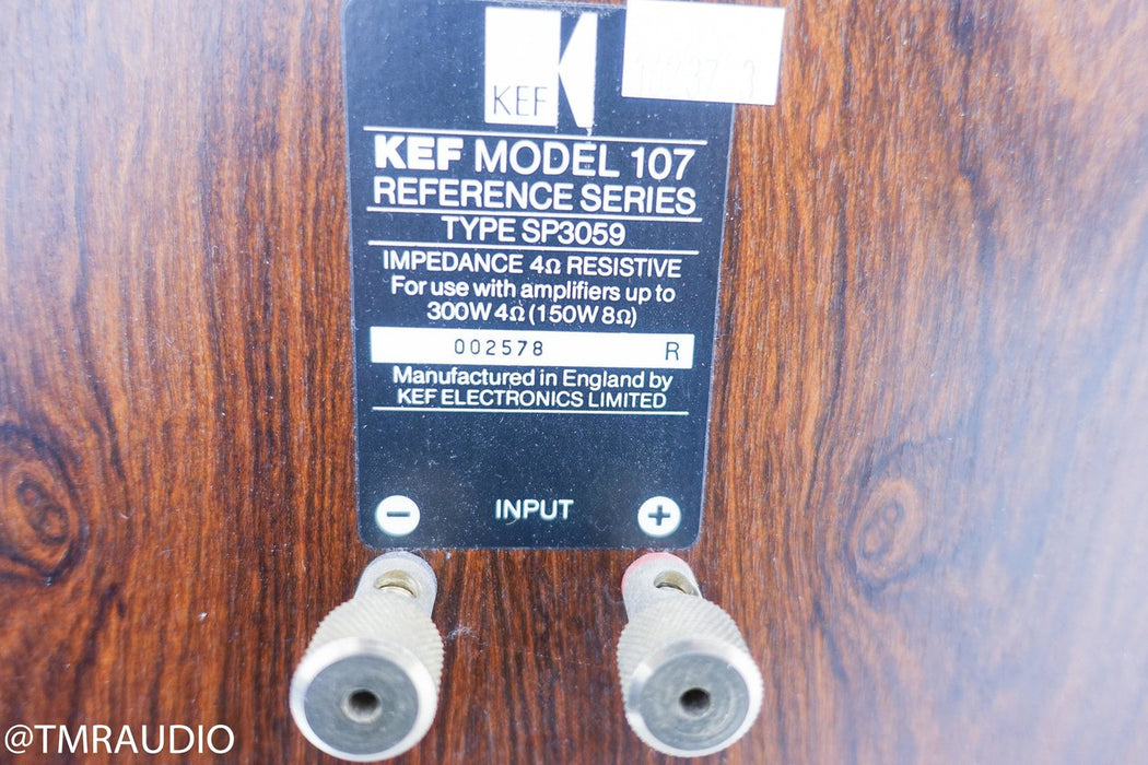 KEF Reference Model 107 Floorstanding Speakers