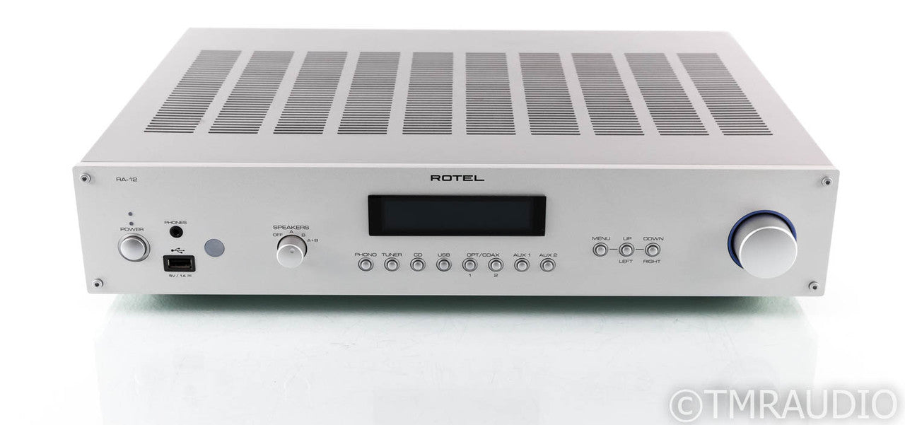 Rotel RA-12 Stereo Integrated Amplifier; RA12; MM Phono; Remote