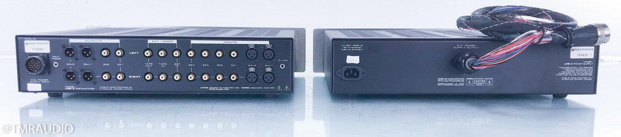Sonic Frontiers Line 3 Stereo Tube Preamplifier w/ Power Supply