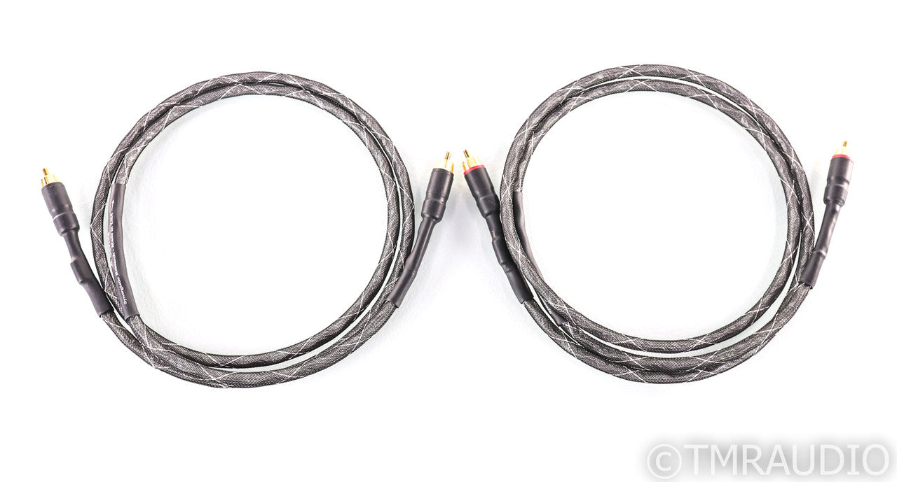 Synergistic Research Alpha Sterling X Series RCA Cables; 1.5m Pair Interconnects