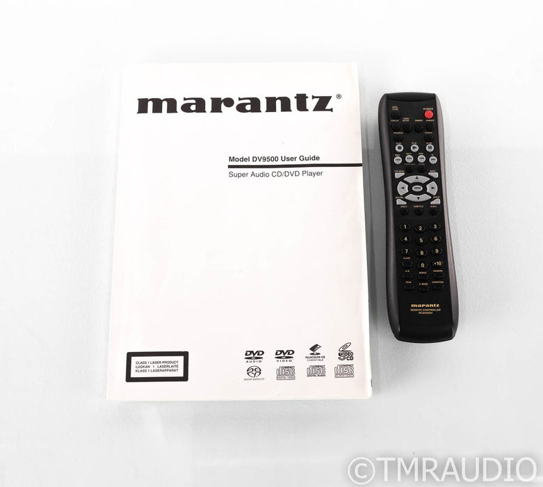 Marantz DV9500 CD / DVD / SACD Player; DV-9500; Remote; AS-IS (Drawer Sticks)