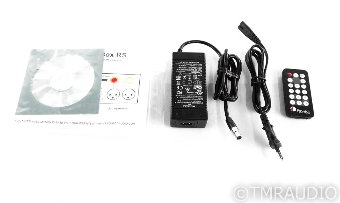 Pro-Ject DAC Box RS Tube DAC; D/A Converter; Remote