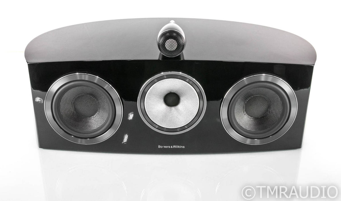B&W HTM2 D3 Center Channel Speaker; Gloss Black; HTM2D3