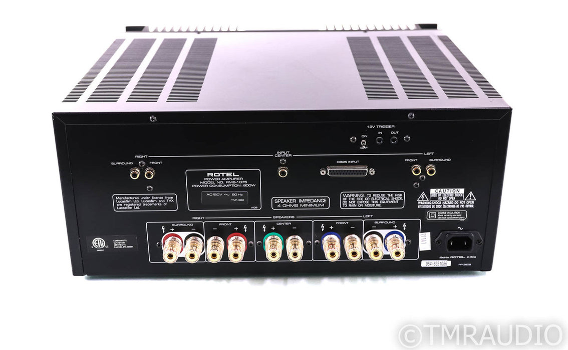 Rotel RMB-1075 5-Channel Power Amplifier; RMB1075