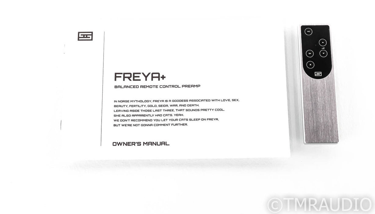 Schiit Freya+ Stereo Tube Preamplifier; Remote