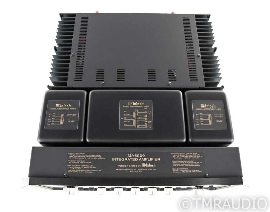 McIntosh MA6900 Stereo Integrated Amplifier; MA-6900; Remote; MM Phono