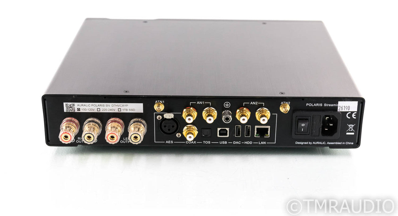 Auralic Polaris Stereo Integrated Streaming Amplifier; DAC; MM Phono; Remote