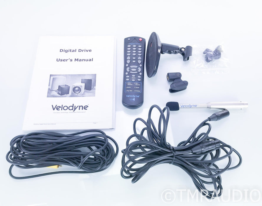 Velodyne Digital Drive DD-12 12" Powered Subwoofer; DD12; Remote