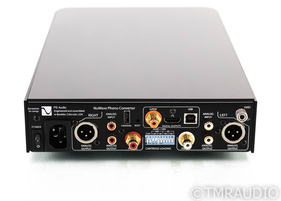 PS Audio NuWave Phono MM / MC Phono Preamplifier; A/D Converter