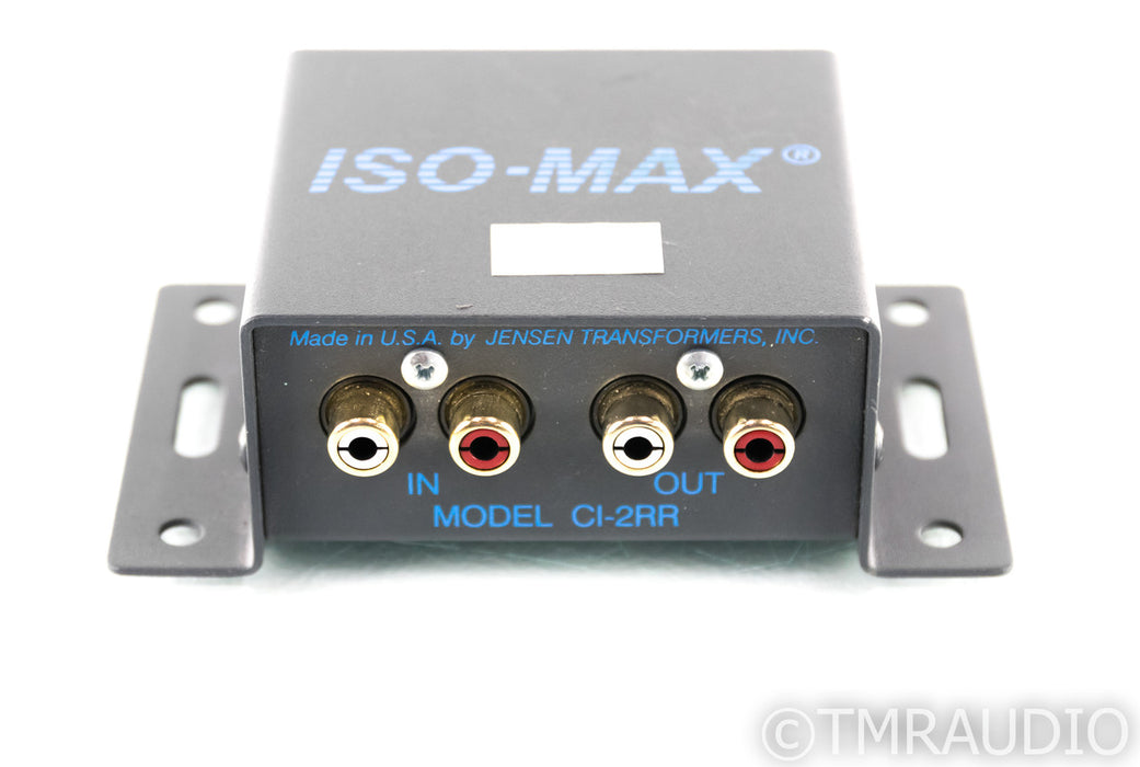 Jensen Iso-Max CI-2RR Stereo Line Input Isolator; Hum Eliminator; CR2RR