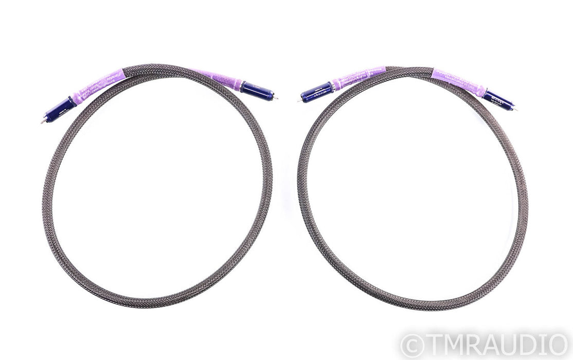 Revelation Audio Labs Paradise CrySilver Reference RCA Cables; 1m Pair Interconnects