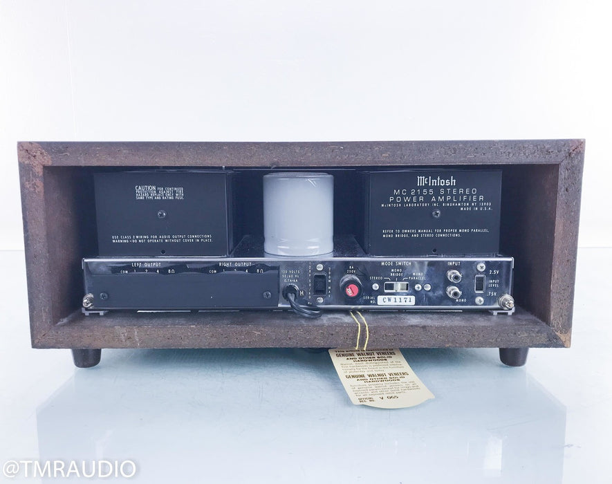 McIntosh MC2155 Vintage Stereo Power Amplifier